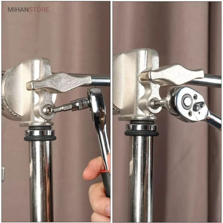 جعبه 46 پارچه آچار و سری بکس و پیچ گوشتی
