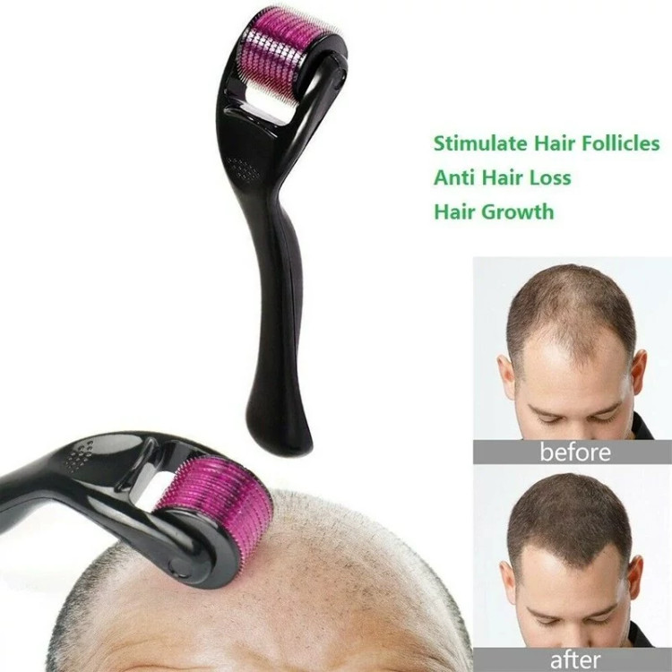 درمارولر ماساژ صورت و پوست سر 540 سوزن تیتانیومی سایز 1میلی متر