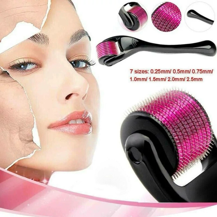 درمارولر ماساژ صورت و پوست سر 540 سوزن تیتانیومی سایز 1میلی متر