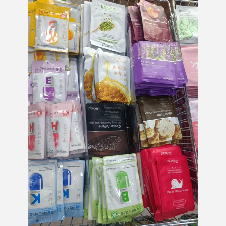 ماسک ورقه ای صورت بیوآکوا BIOAQUA BIOAQUA Extract Hexapeptide Face Mask
