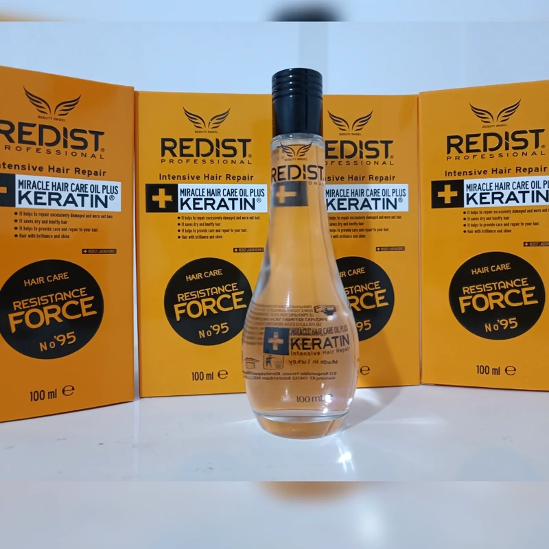 روغن کراتین سرد ردیست حجم 100میل.Keratin Yagi Keratin Miracle Oil 100ml
