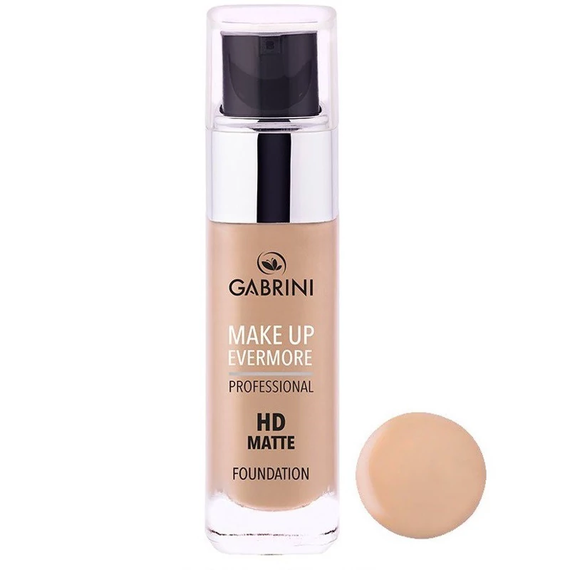 کرم پودر گابرینی Gabrini شیشه ای شماره 02 حجم 30 میل