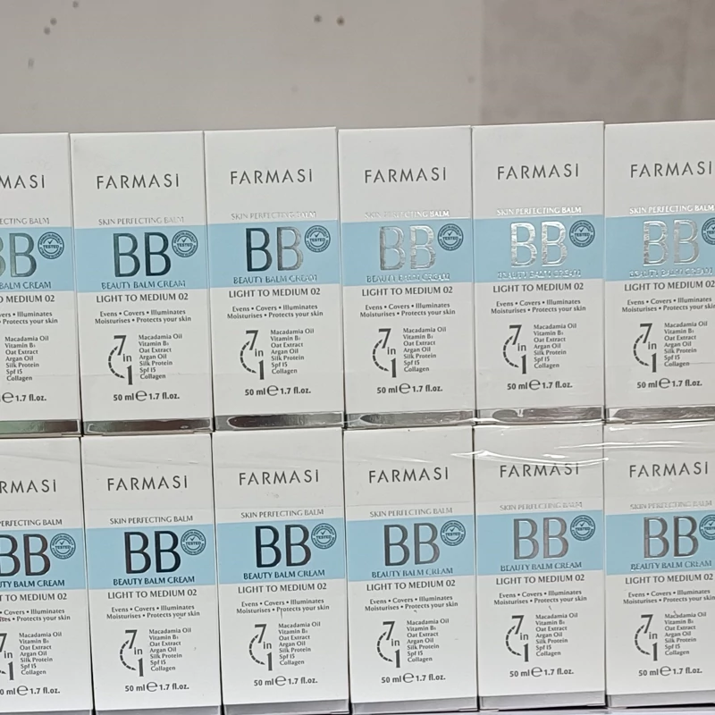 بی بی کرم 7 در 1 فارماسی شماره 01 اصلی ساخت ترکیه Farmasi BB Cream 7in1 Light