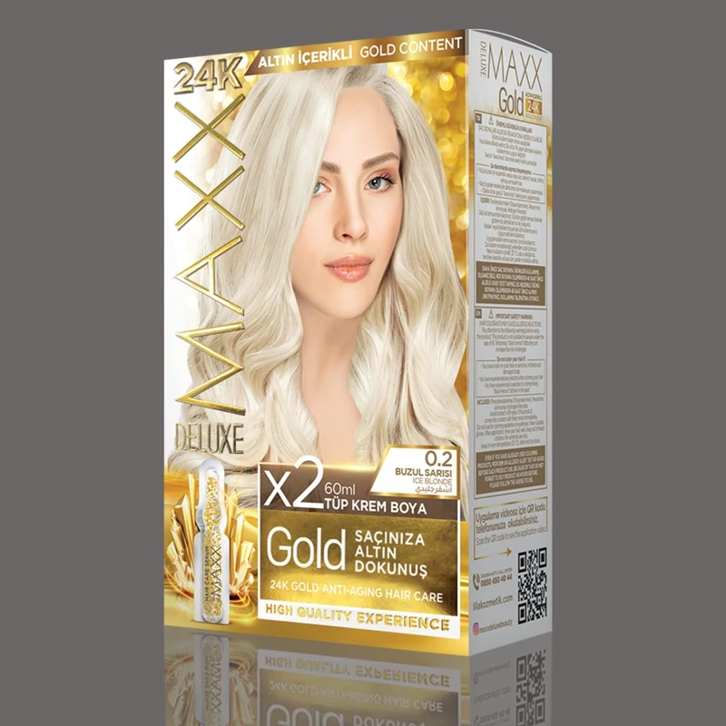 کیت رنگ موی مکس دلوکس 0.2بلوندیخی