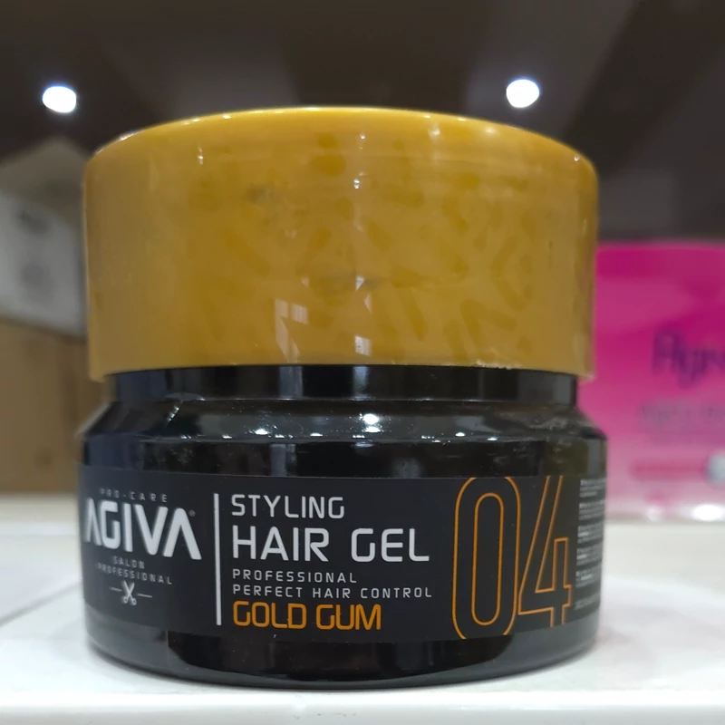 ژل موی حالت دهنده آگیوا  حجم 700میل شمارهGOLD GUM 04